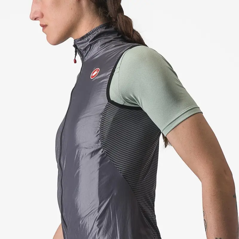 Mantellina Antivento Aria Vest Femme Gris Foncé Taille XS #5