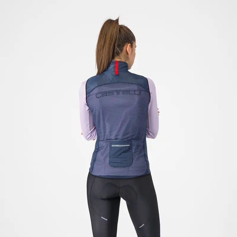 Mantellina Antivento Aria Vest Femme Bleu Taille XS #1