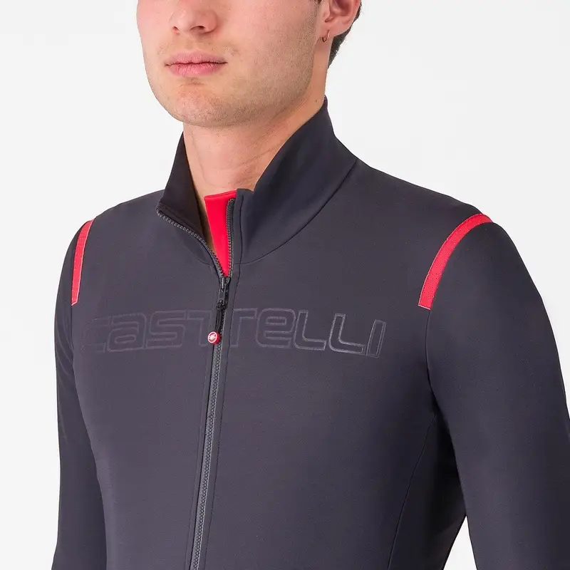 <p>Maillot Manches Longues Tout Nano RoS Gris Foncé/Rouge Taille XS</p> #2