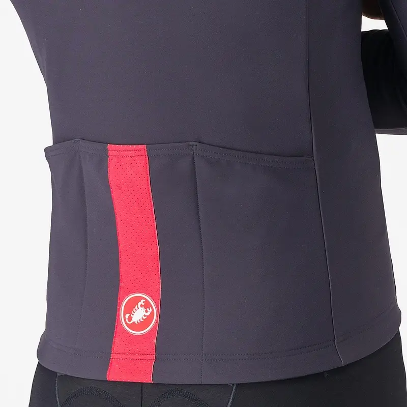 <p>Maillot Manches Longues Tout Nano RoS Gris Foncé/Rouge Taille XS</p> #3