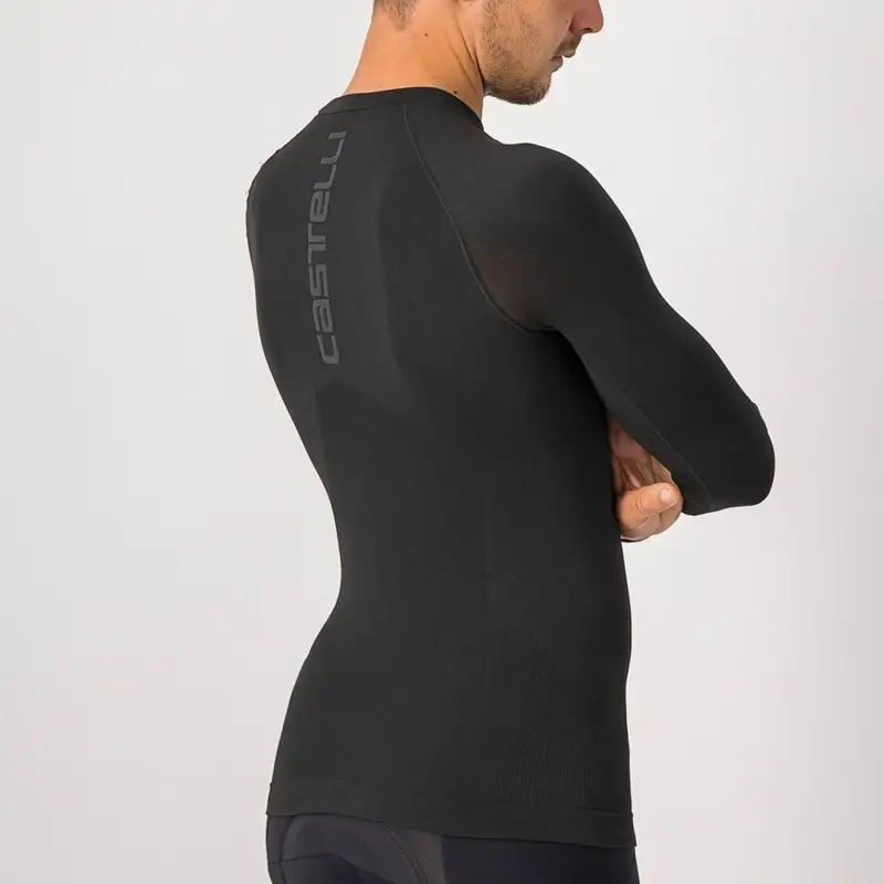 Maglia Intima A Maniche Lunghe Core Seamless Nero Taglia S/M #3