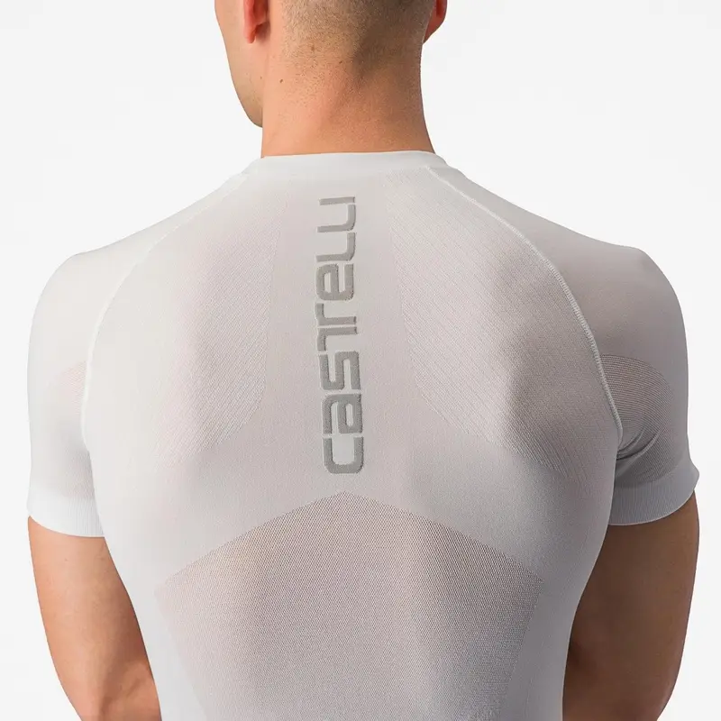 Maglia Intima A Maniche Corte Core Seamless Bianco Taglia S/M #3