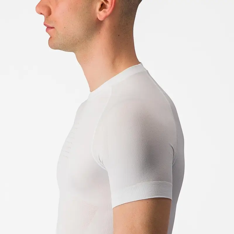 Maglia Intima A Maniche Corte Core Seamless Bianco Taglia S/M #6