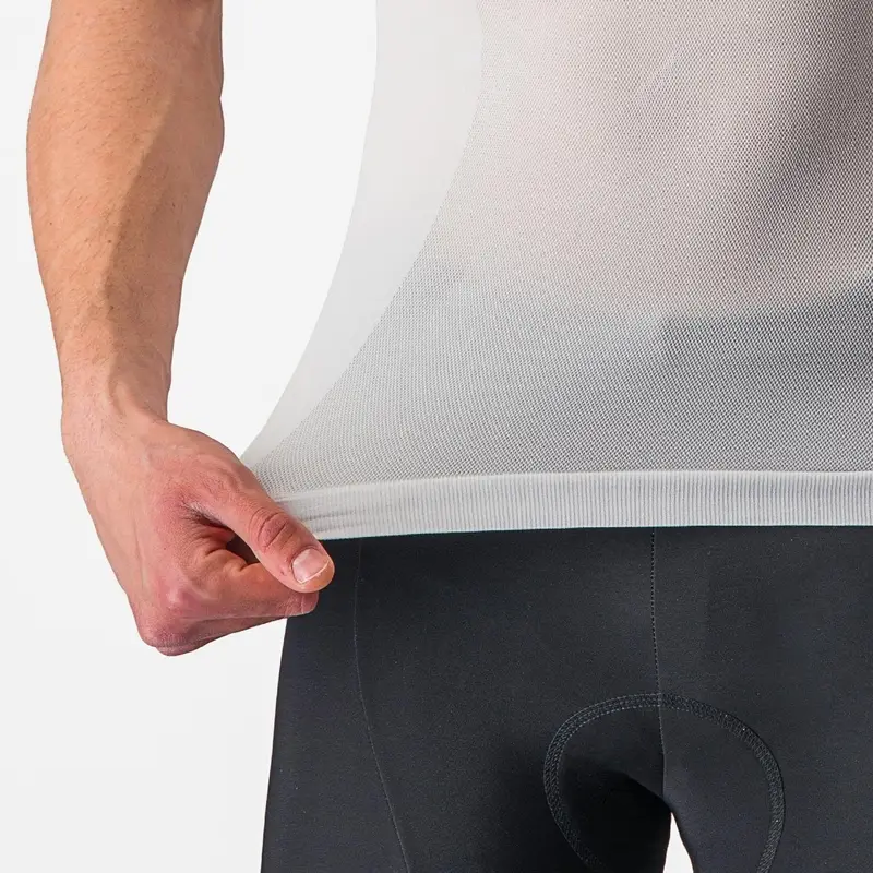 Maglia Intima A Maniche Corte Core Seamless Bianco Taglia S/M #7