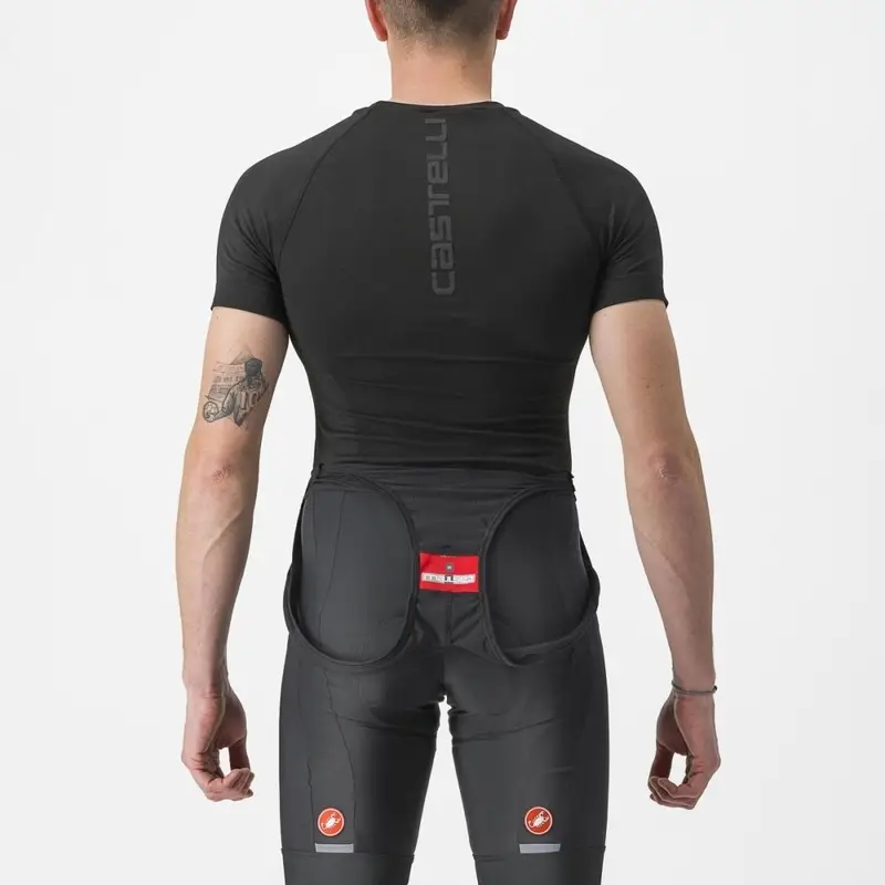 Maglia Intima A Maniche Corte Core Seamless Nero Taglia S/M #1