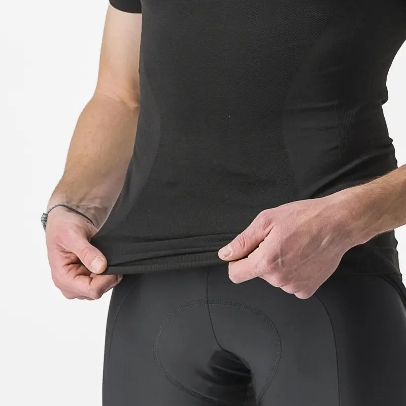 Maglia Intima A Maniche Corte Core Seamless Nero Taglia S/M #2