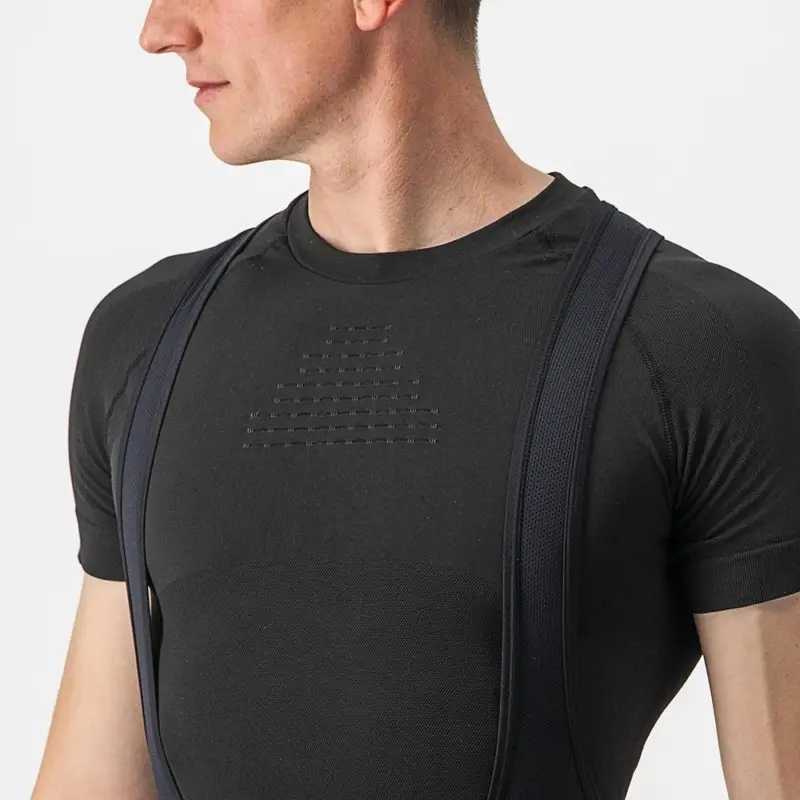 Maglia Intima A Maniche Corte Core Seamless Nero Taglia S/M #5