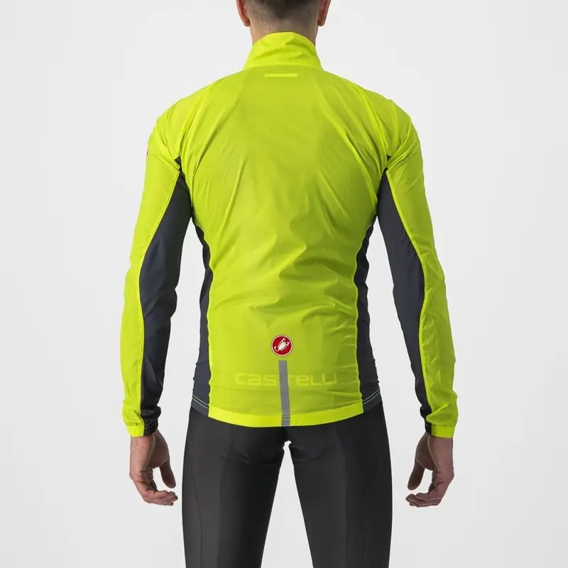 Veste Coupe-Vent Équipement Stretch Jaune Fluorescente/Gris Foncé Taille XS #1