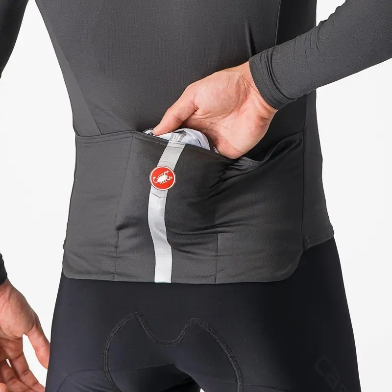 Giacca Antivento Squadra Stretch Argento/Grigio Taglia XS #5
