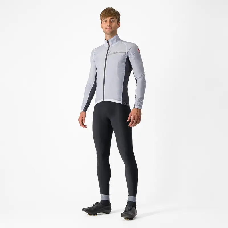 Giacca Antivento Squadra Stretch Argento/Grigio Taglia XS #6