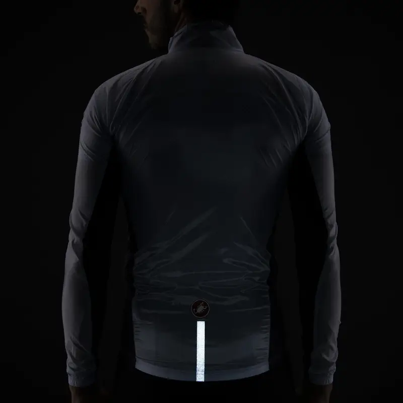 Giacca Antivento Squadra Stretch Argento/Grigio Taglia XS #8