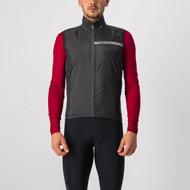 Mantellina Antivento Squadra Stretch Noir Taille XS - image