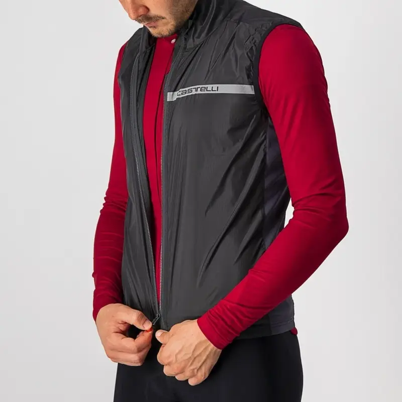 Mantellina Antivento Squadra Stretch Noir Taille XS #2