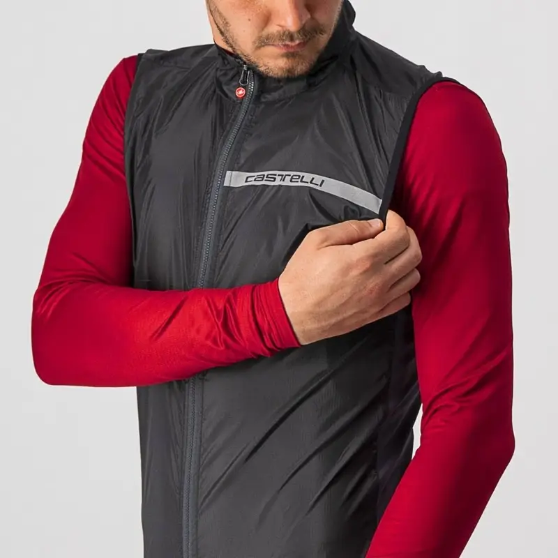 Mantellina Antivento Squadra Stretch Noir Taille XS #3