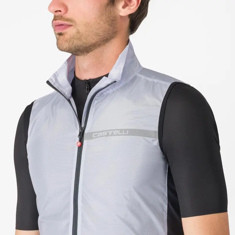 Mantellina Antivento Squadra Stretch Argento/Grigio Taglia XS #2