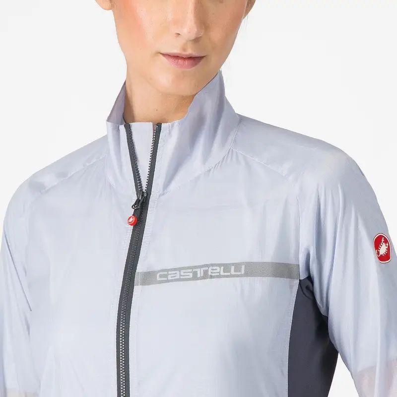 Giacca Antivento Squadra Stretch Donna Argento/Grigio Taglia XS #3