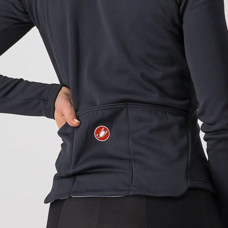 Langarm Trikot Sinergia 2 Schwarz/Weiß Größe XS #2
