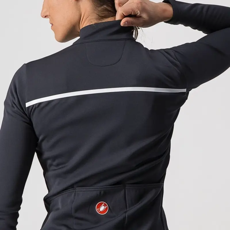 Langarm Trikot Sinergia 2 Schwarz/Weiß Größe XS #5