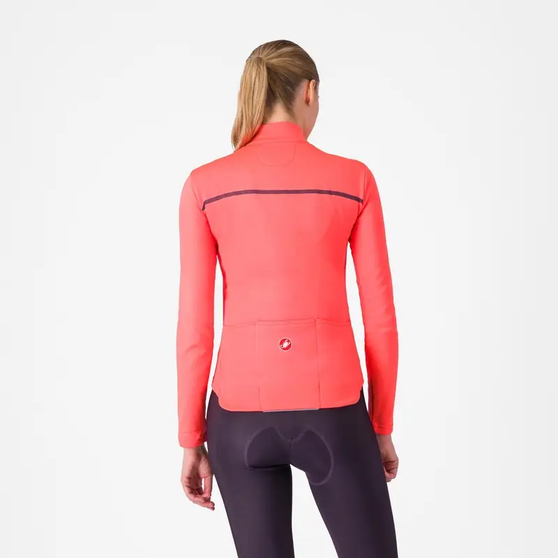 Maglia A Maniche Lunghe Sinergia 2 Rose/Bordeaux Taille XS #1