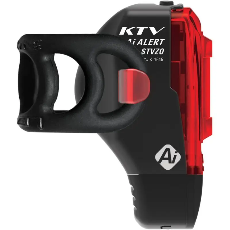 Ktv Pro Rear Light Stvzo Red Light Black #1
