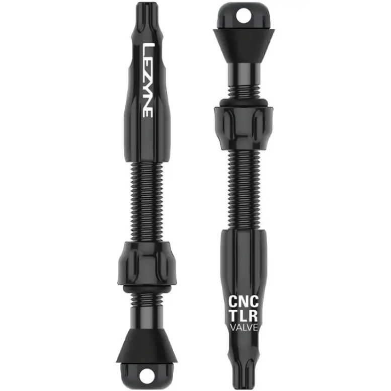 CNC Tubeless Valve Pair 44mm Black - image