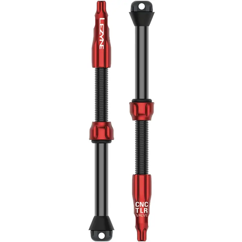 CNC Pro Tubeless Valve Pair 80mm Blue - image