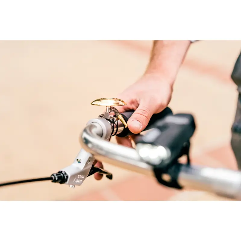 Classic Thin Black Doorbell #1