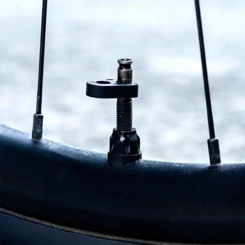 abs Pro Clik chuck 90 degree head instant connect 2x Clik valve cores Black #3