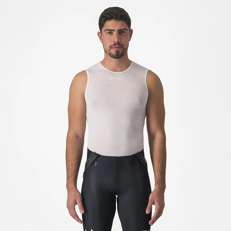 Maillot de Corps Sans Manches Pro Mesh 2.0 Blanc Taille XS - image