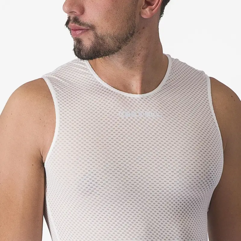 Maillot de Corps Sans Manches Pro Mesh 2.0 Blanc Taille XS #5