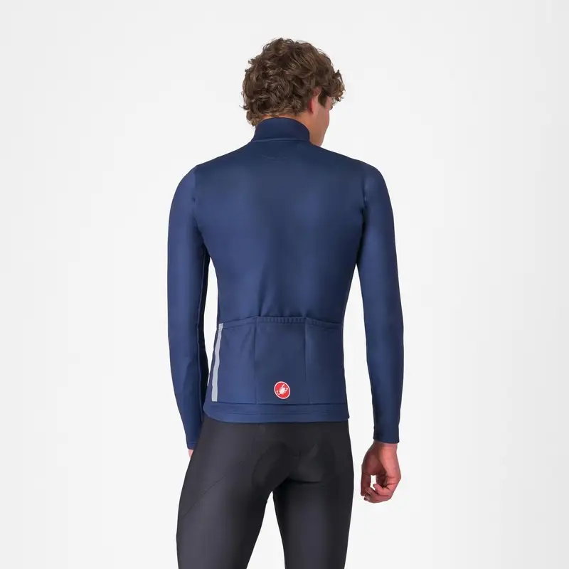 Maglia A Maniche Lunghe Entrata Thermal Blu/Argento Taglia XS #1
