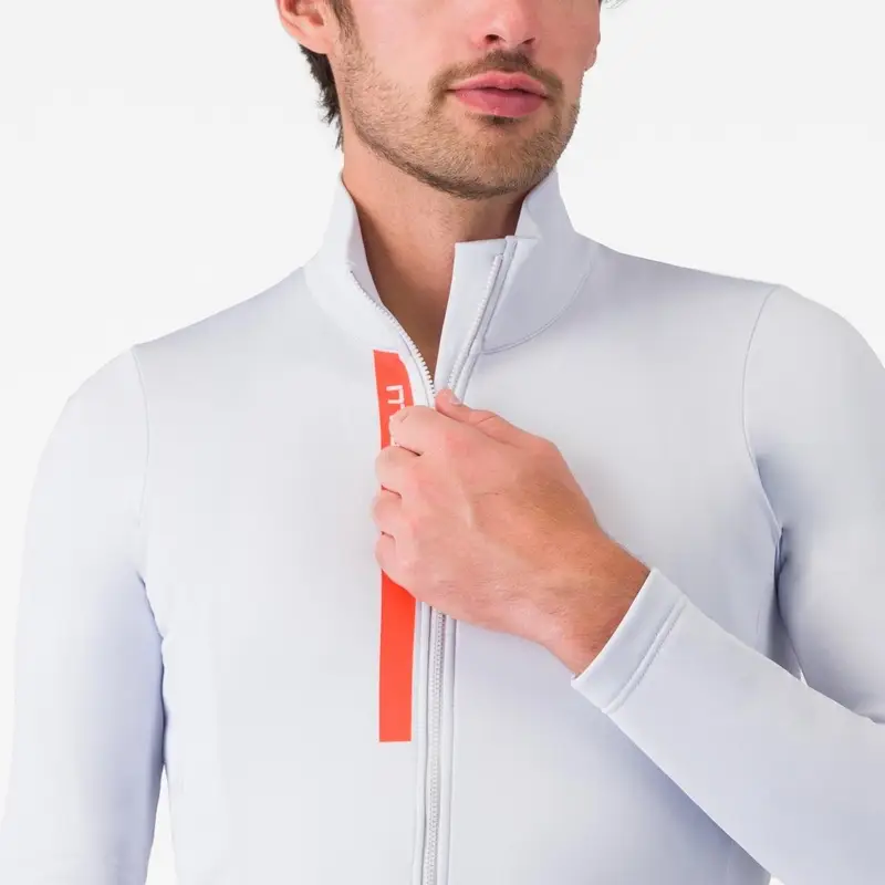 Maglia A Maniche Lunghe Entrata Thermal Argento/Arancio Taglia XS #2