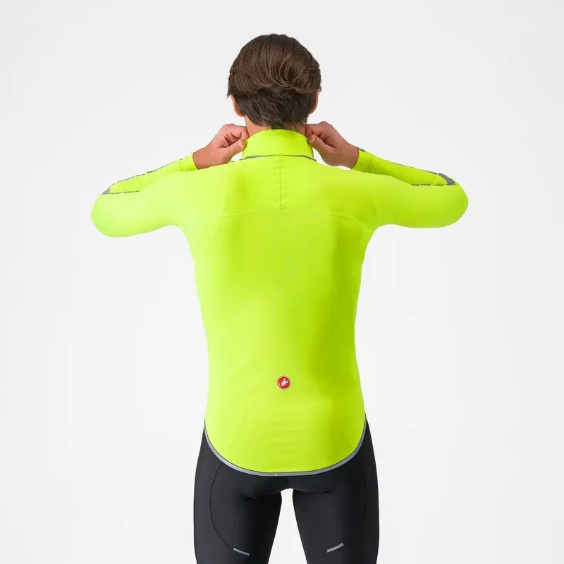 Veste de pluie ultra cape jaune fluo/argent Taille XS #1