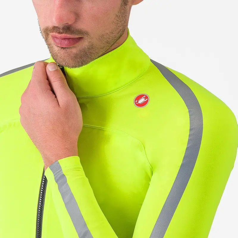 Veste de pluie ultra cape jaune fluo/argent Taille XS #3