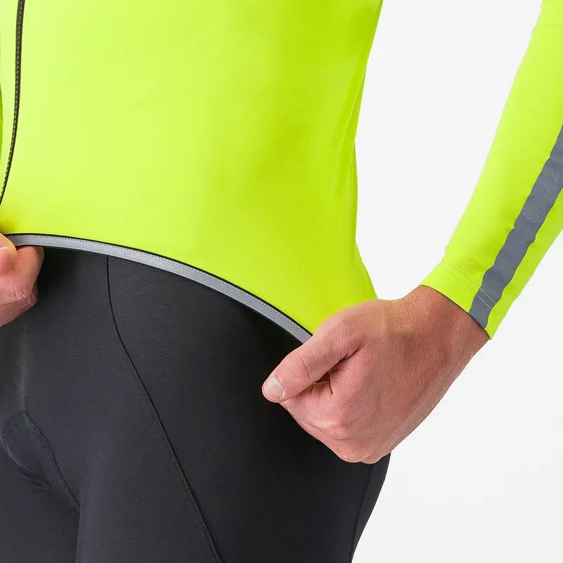 Veste de pluie ultra cape jaune fluo/argent Taille XS #4