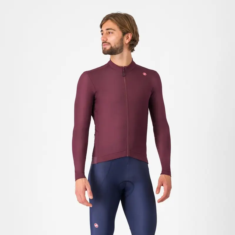 Chemise Manches Longues Expresso Thermique Bordeaux Taille XS - image
