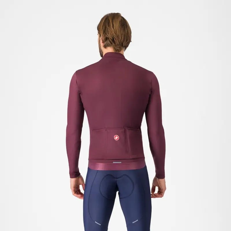 Chemise Manches Longues Expresso Thermique Bordeaux Taille XS #1