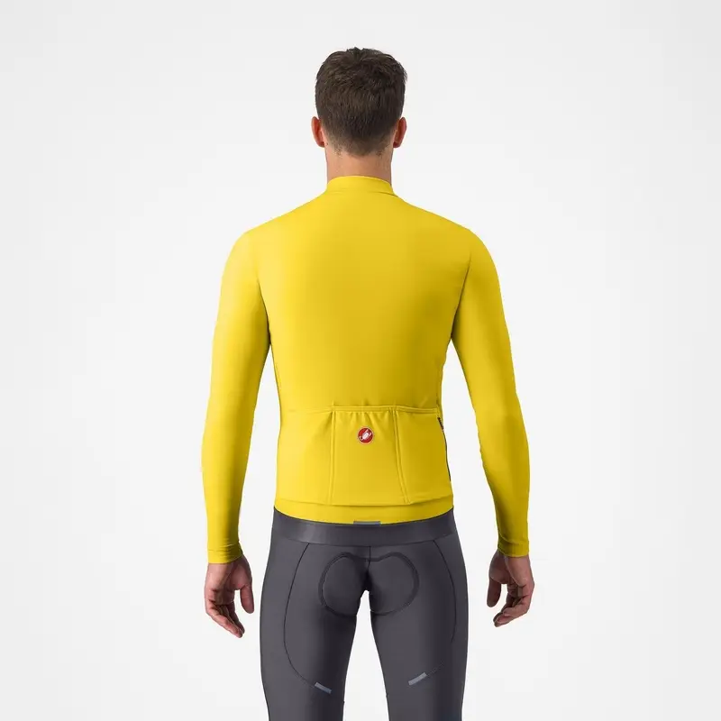 Maglia À Manches Longues Expresso Thermique Jaune Taille XS #1