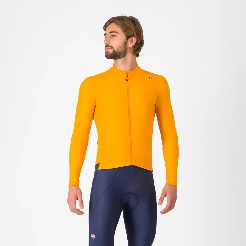 Maglia A Maniche Lunghe Espresso Thermal Arancio Taglia XS - image