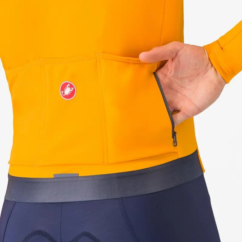 Maglia A Maniche Lunghe Espresso Thermal Arancio Taglia XS #3