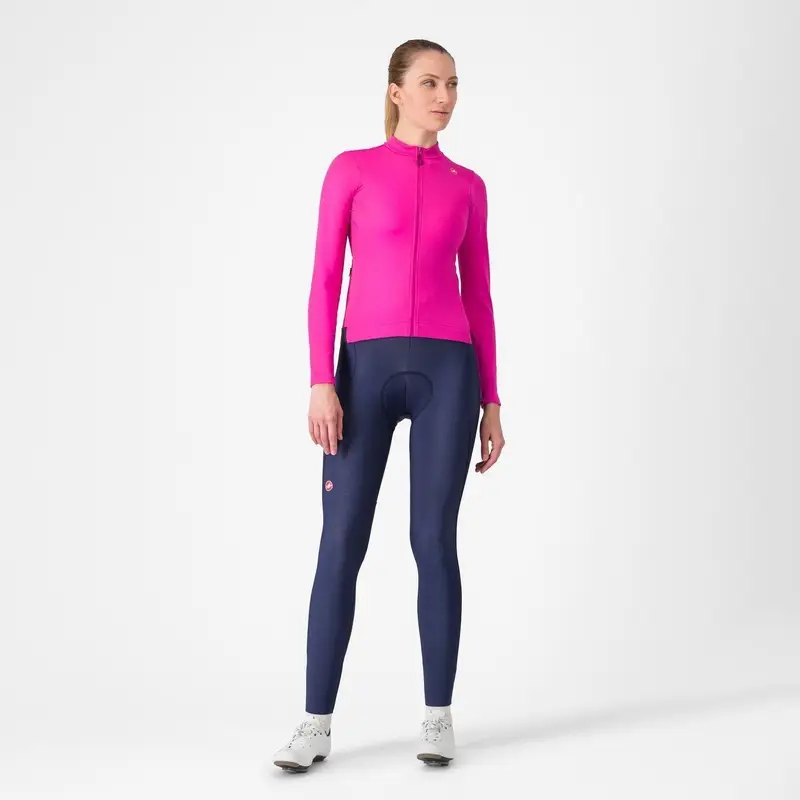 Maglia A Maniche Lunghe Espresso Thermal Donna Fucsia Taglia XS #5