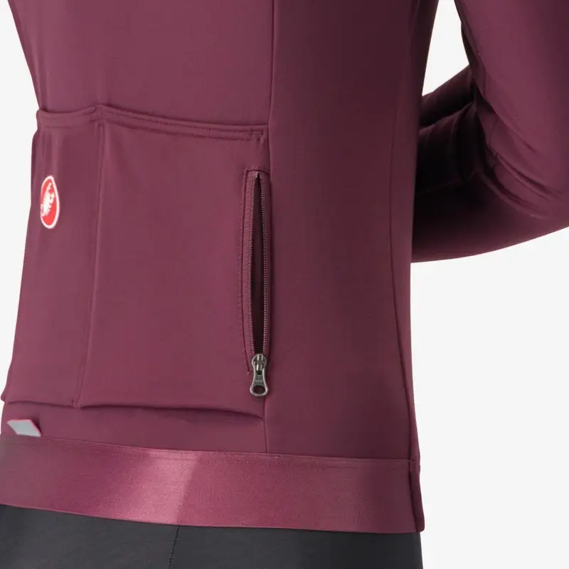 <p>Chemise à Manches Longues Expresso Thermique Femme Bordeaux Taille XS</p> #4