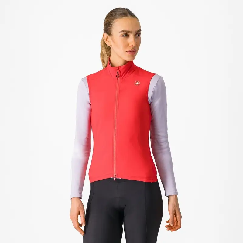 Mantellina Antivento Express Femme Rouge Taille XS - image