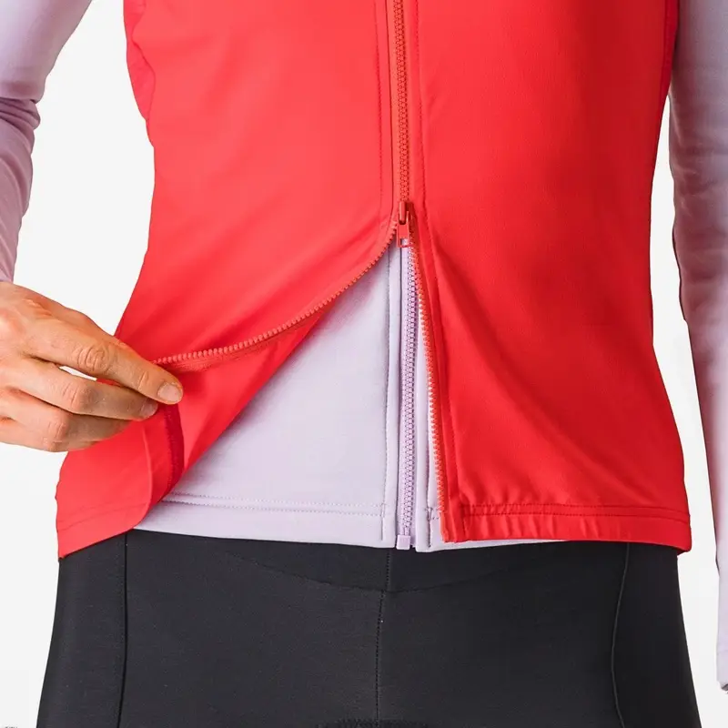 Mantellina Antivento Express Femme Rouge Taille XS #4