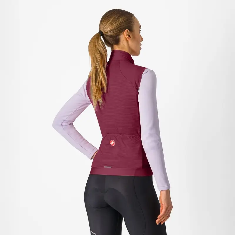 Mantellina Antivento Express Femme Bordeaux Taille XS #1