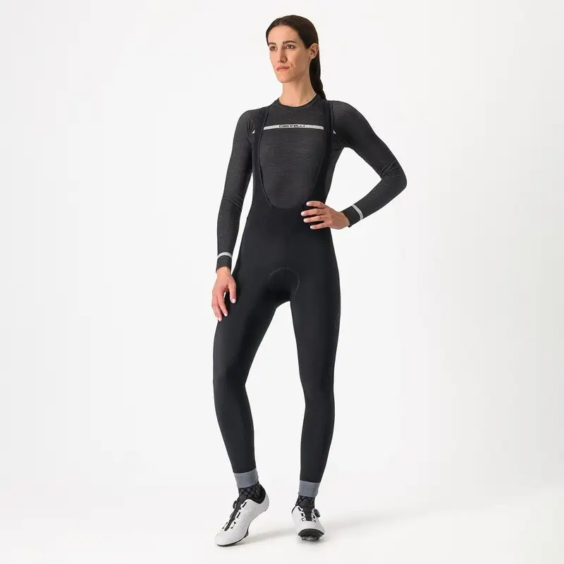 Maglia Intima Termica Merino Seamless Donna Nero Taglia S/M #4