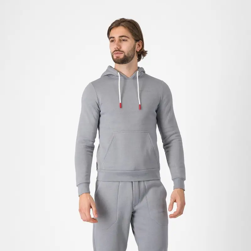 Felpa Classico Hoodie Grigio Taglia XS - image