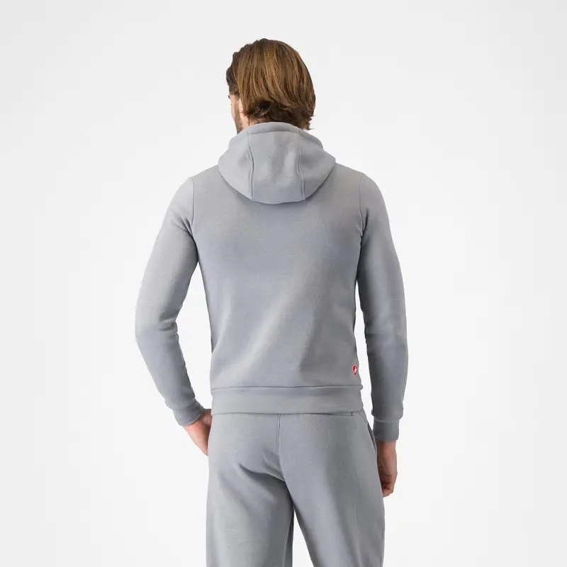 Felpa Classico Hoodie Grigio Taglia XS #1