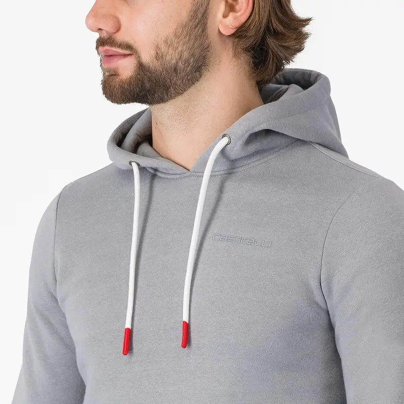 Felpa Classico Hoodie Grigio Taglia XS #2