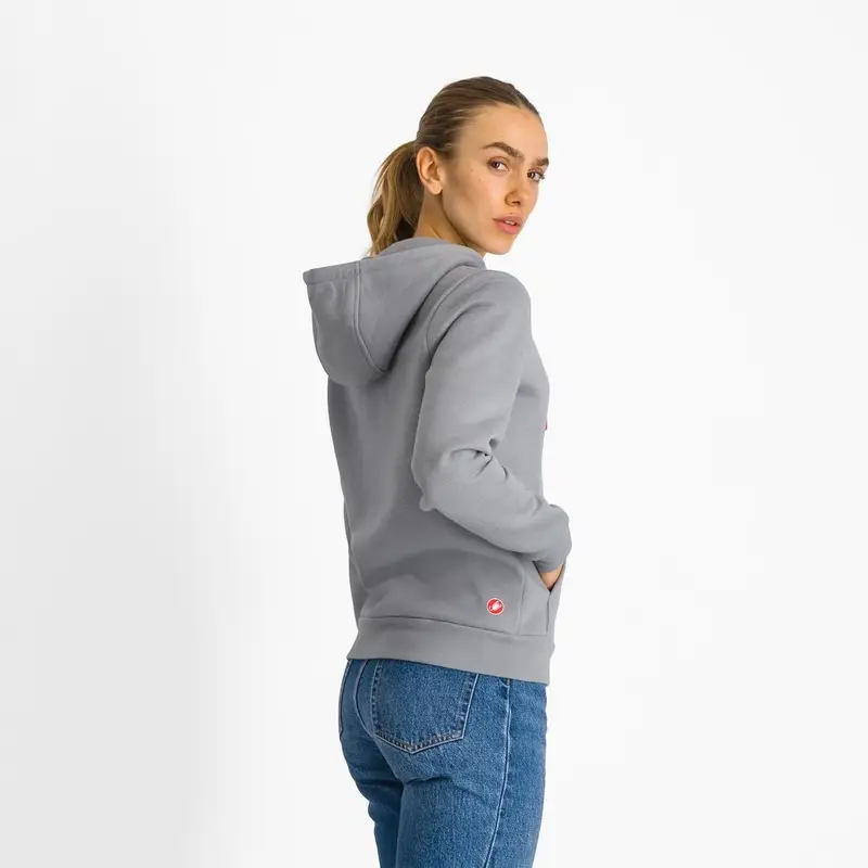 Sweat à capuche classique Femme Gris Taille XS #1